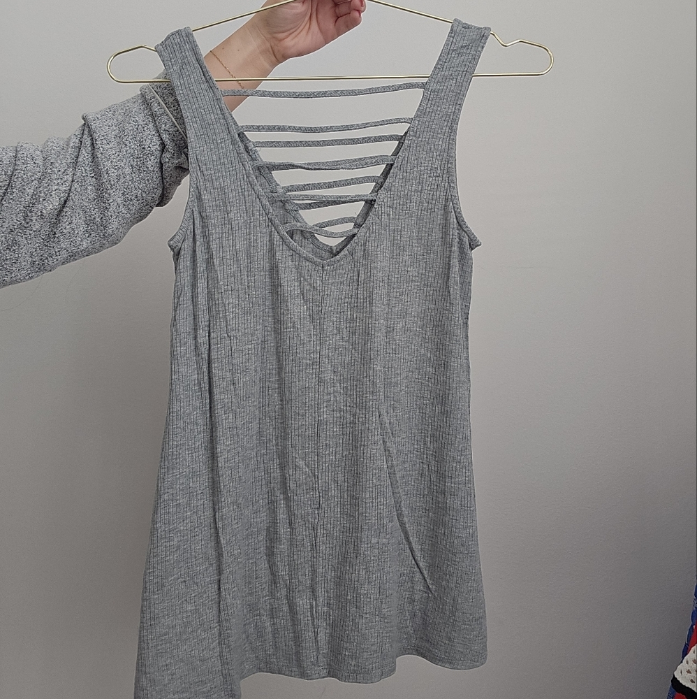 Gray Tank Top